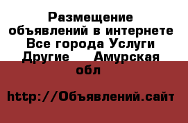 Размещение объявлений в интернете - Все города Услуги » Другие   . Амурская обл.